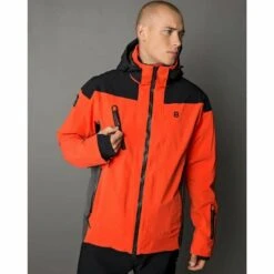 8848 ALTITUDE - Long Drive Jacket - Rood Combi -Ski And Snow Gear 031545 649 3 1