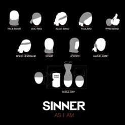 SINNER - Fleece Bandana - Blauw-Multicolour 5 SINNER - Fleece Bandana - Blauw-Multicolour -Ski And Snow Gear 046992 205 2 1