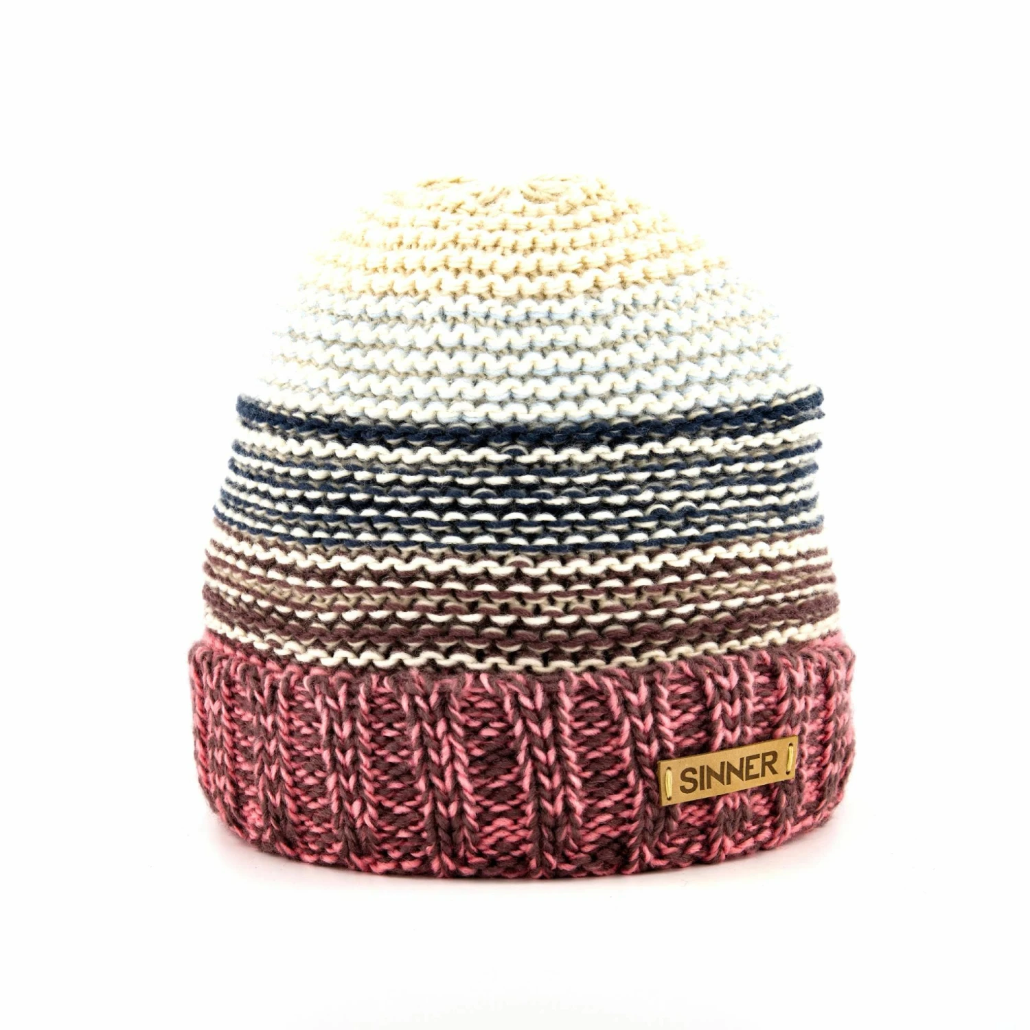 SINNER - Teton Beanie - Roze-Multicolour 3 SINNER - Teton Beanie - Roze-Multicolour