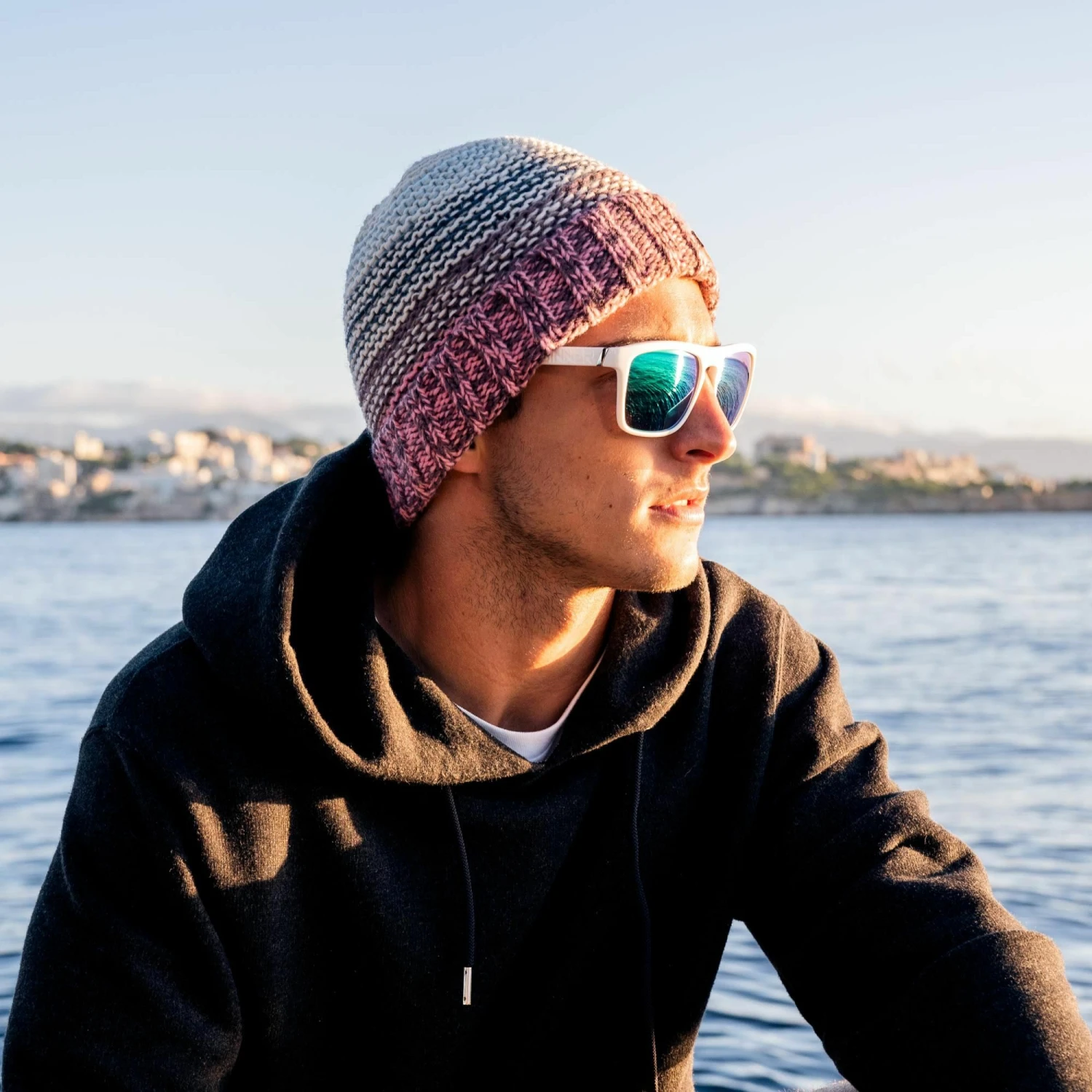 SINNER - Teton Beanie - Roze-Multicolour 4 SINNER - Teton Beanie - Roze-Multicolour - Afbeelding 2