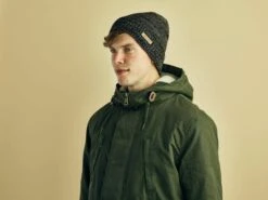 SINNER - Brighton Beanie - Black/Black/White -Ski And Snow Gear 047176 999 3 1