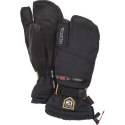 HESTRA - All Mountain CZone 3 Finger - Zwart