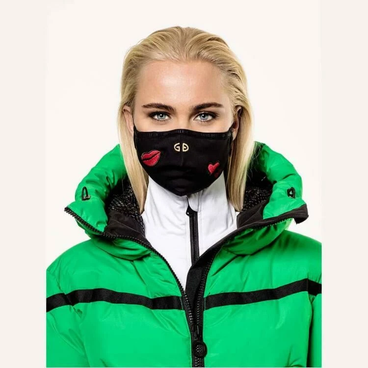 GOLDBERGH - Loes Mask - Zwart Combi 3 GOLDBERGH - Loes Mask - Zwart Combi