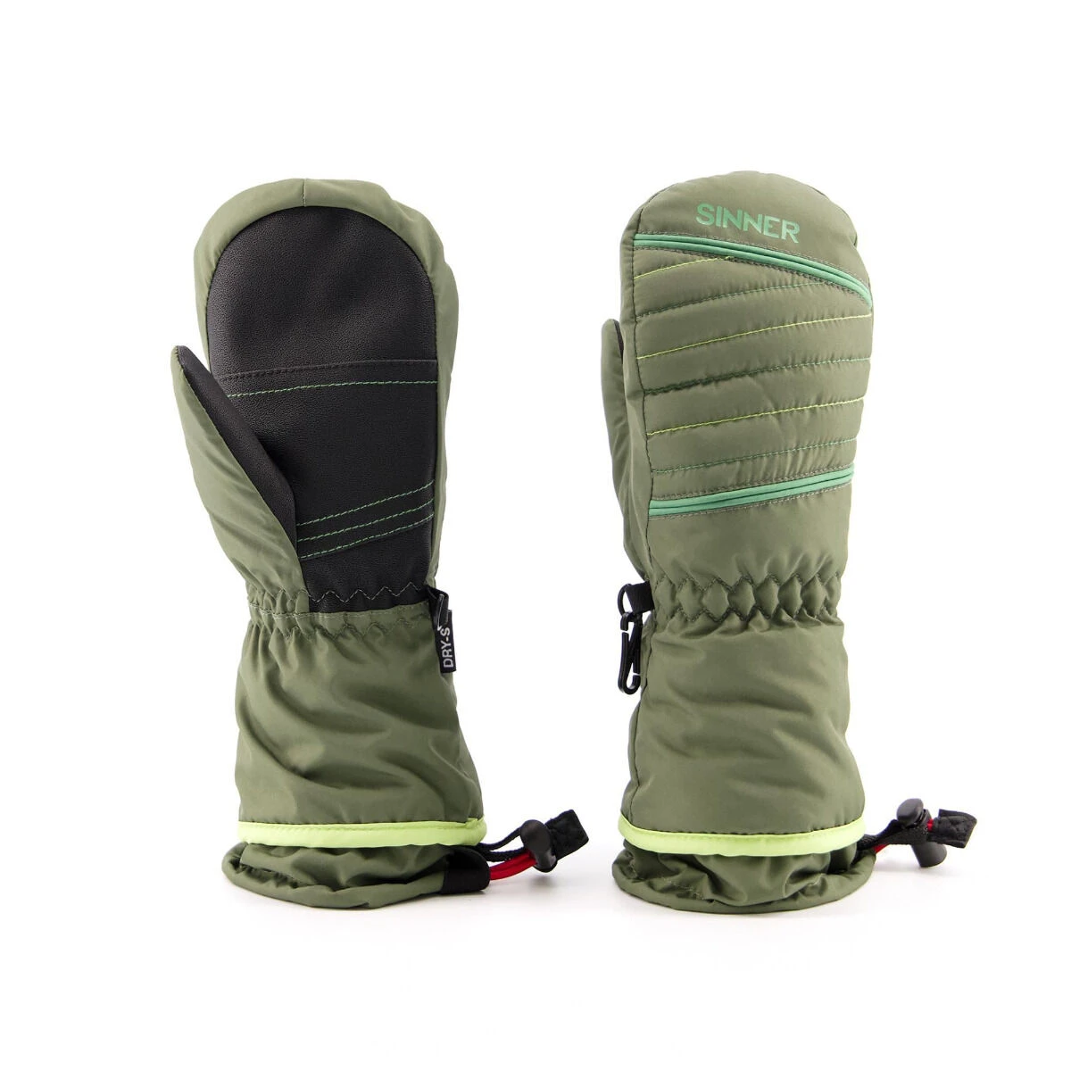 SINNER - Stratton Mitten - Groen-Multicolour 3 SINNER - Stratton Mitten - Groen-Multicolour