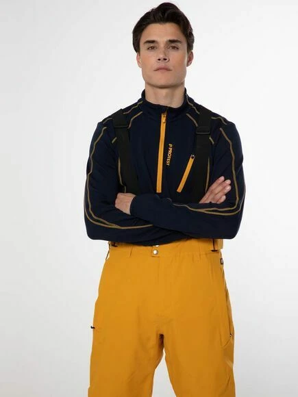 PROTEST - Owens Snowpants - Geeldonker-Multicolour 5 PROTEST - Owens Snowpants - Geeldonker-Multicolour - Afbeelding 3