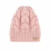 SINNER - Cable Beanie - Roze-Multicolour -Ski And Snow Gear 055523 705 1