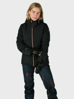 BRUNOTTI - Aries-n Women Snowjacket - Zwart -Ski And Snow Gear 057150 990 8 1