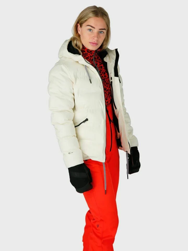 BRUNOTTI - Mirai Women Snowjacket - Off White 7 BRUNOTTI - Mirai Women Snowjacket - Off White - Afbeelding 5