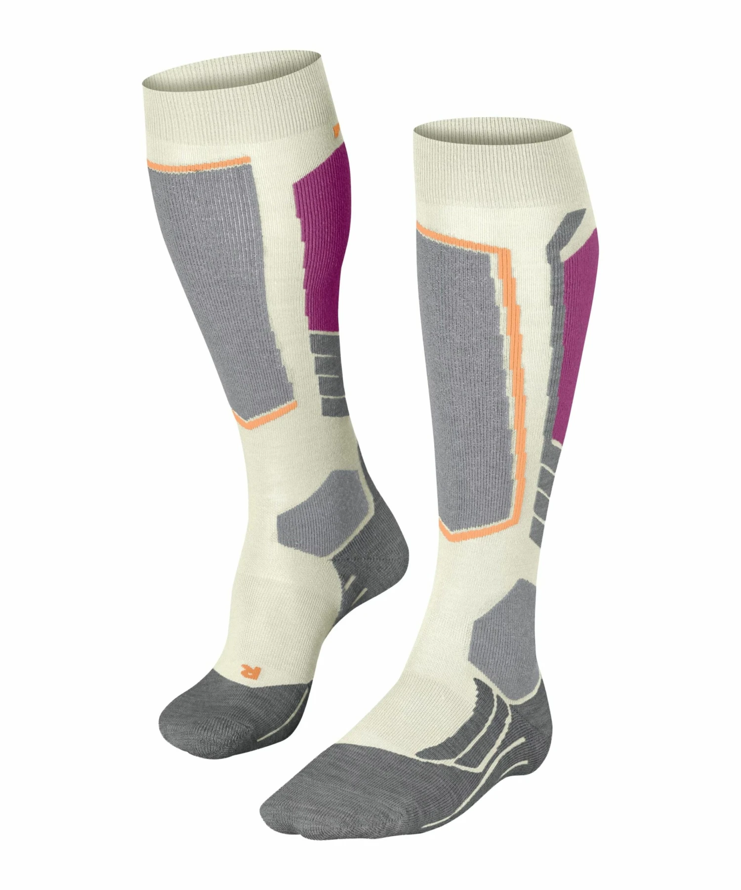 FALKE - Sk2 Women - Wit-Multicolour 3 FALKE - Sk2 Women - Wit-Multicolour