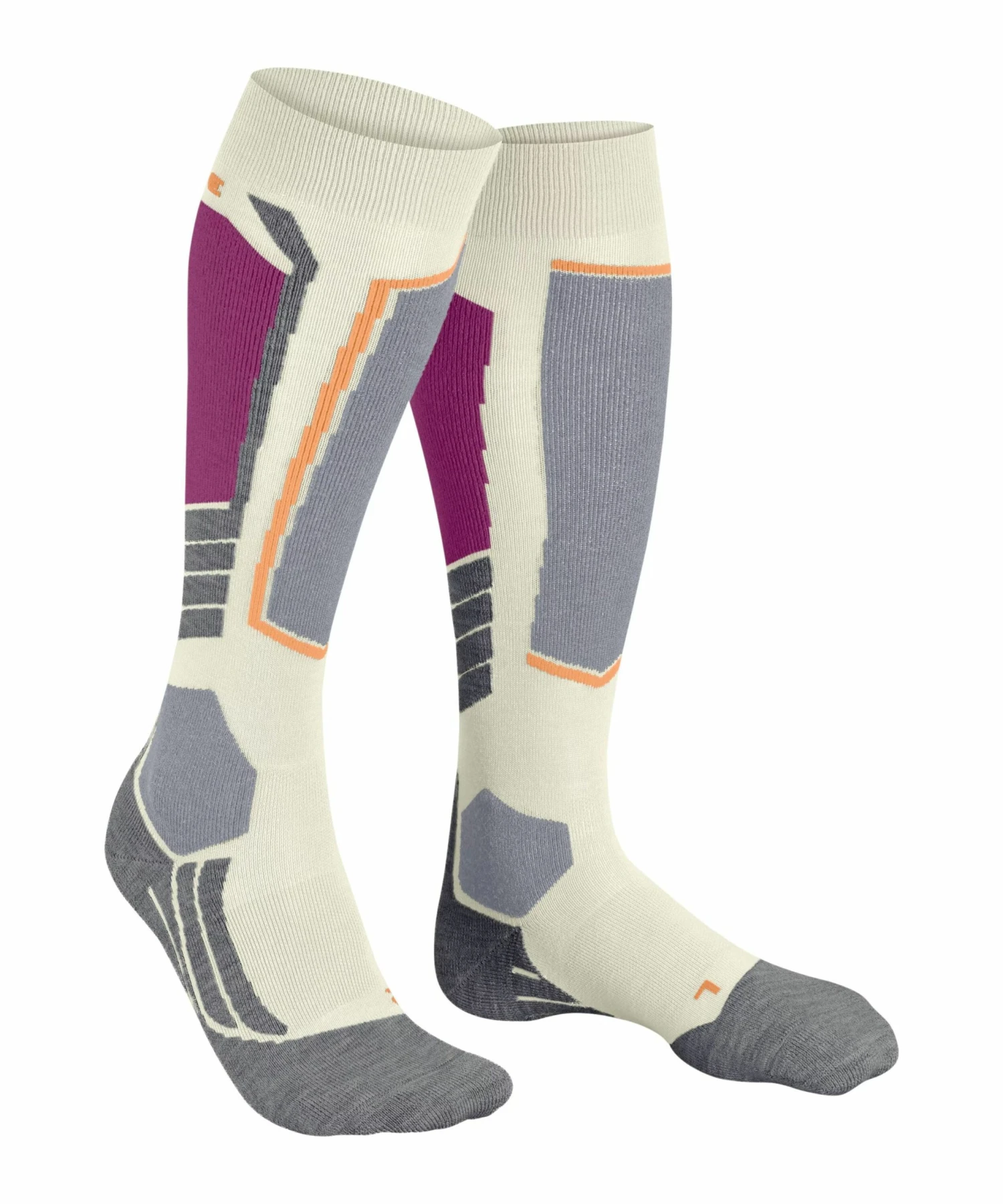 FALKE - Sk2 Women - Wit-Multicolour 5 FALKE - Sk2 Women - Wit-Multicolour - Afbeelding 3