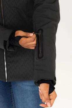 FALCON - Nicola - Black/Black/White -Ski And Snow Gear 057673 999 4