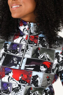 FALCON - Frieda - Black/Black/White -Ski And Snow Gear 057709 999 3