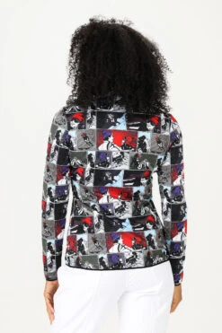 FALCON - Frieda - Black/Black/White -Ski And Snow Gear 057709 999 4