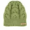 SINNER - Cable Beanie - Groen-Multicolour