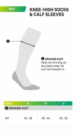 CEP - Merino Socks Skiing Taal V2 Blue - Blauw -Ski And Snow Gear 060390 240 4 1