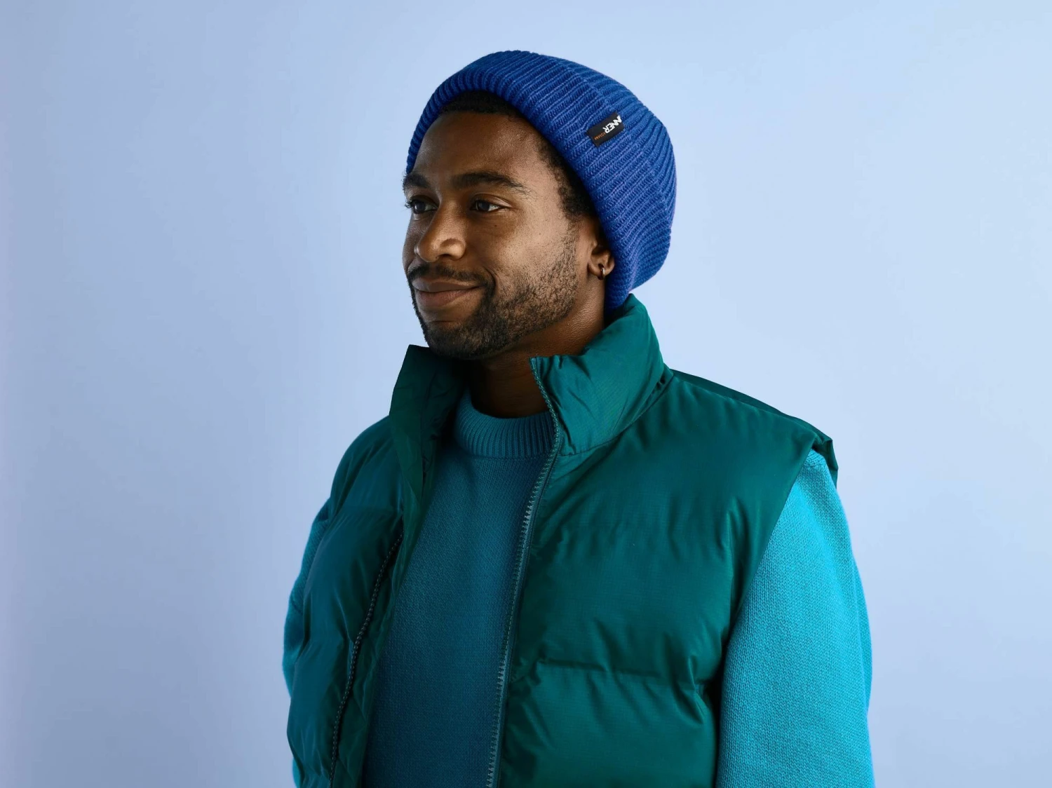 SINNER - Dillon Beanie - Blauw-Multicolour 4 SINNER - Dillon Beanie - Blauw-Multicolour - Afbeelding 2