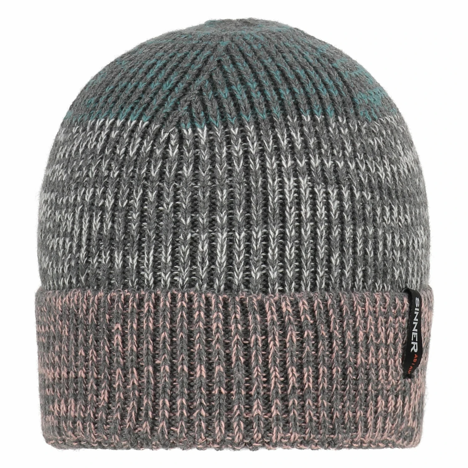 SINNER - Orignal Beanie - Grijs-Multicolour 3 SINNER - Orignal Beanie - Grijs-Multicolour