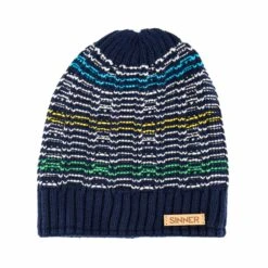 SINNER - Tahoe Beanie - Blauw-Multicolour