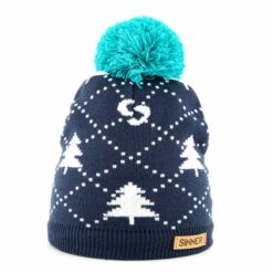 SINNER - Tokyo Beanie - Blauw-Multicolour