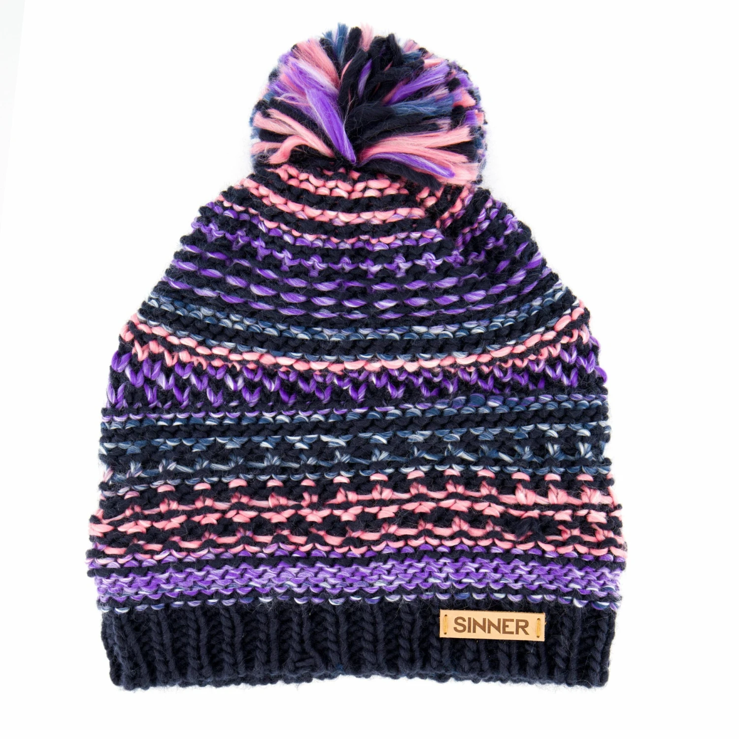 SINNER - Sierra Beanie - Blauw-Multicolour 3 SINNER - Sierra Beanie - Blauw-Multicolour