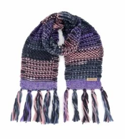 SINNER - Sierra Scarf - Blauw-Multicolour