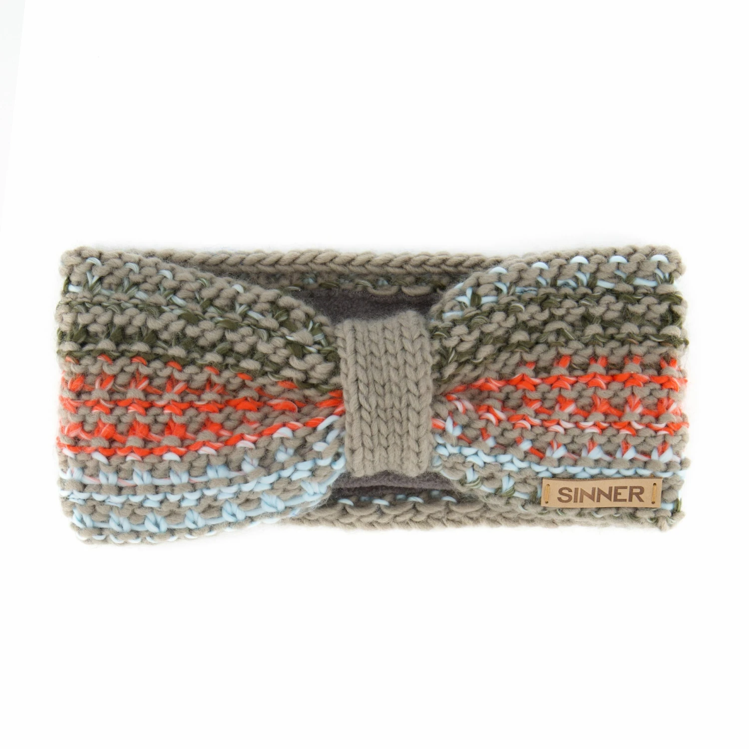 SINNER - Sierra Headband - Grijs-Multicolour 3 SINNER - Sierra Headband - Grijs-Multicolour