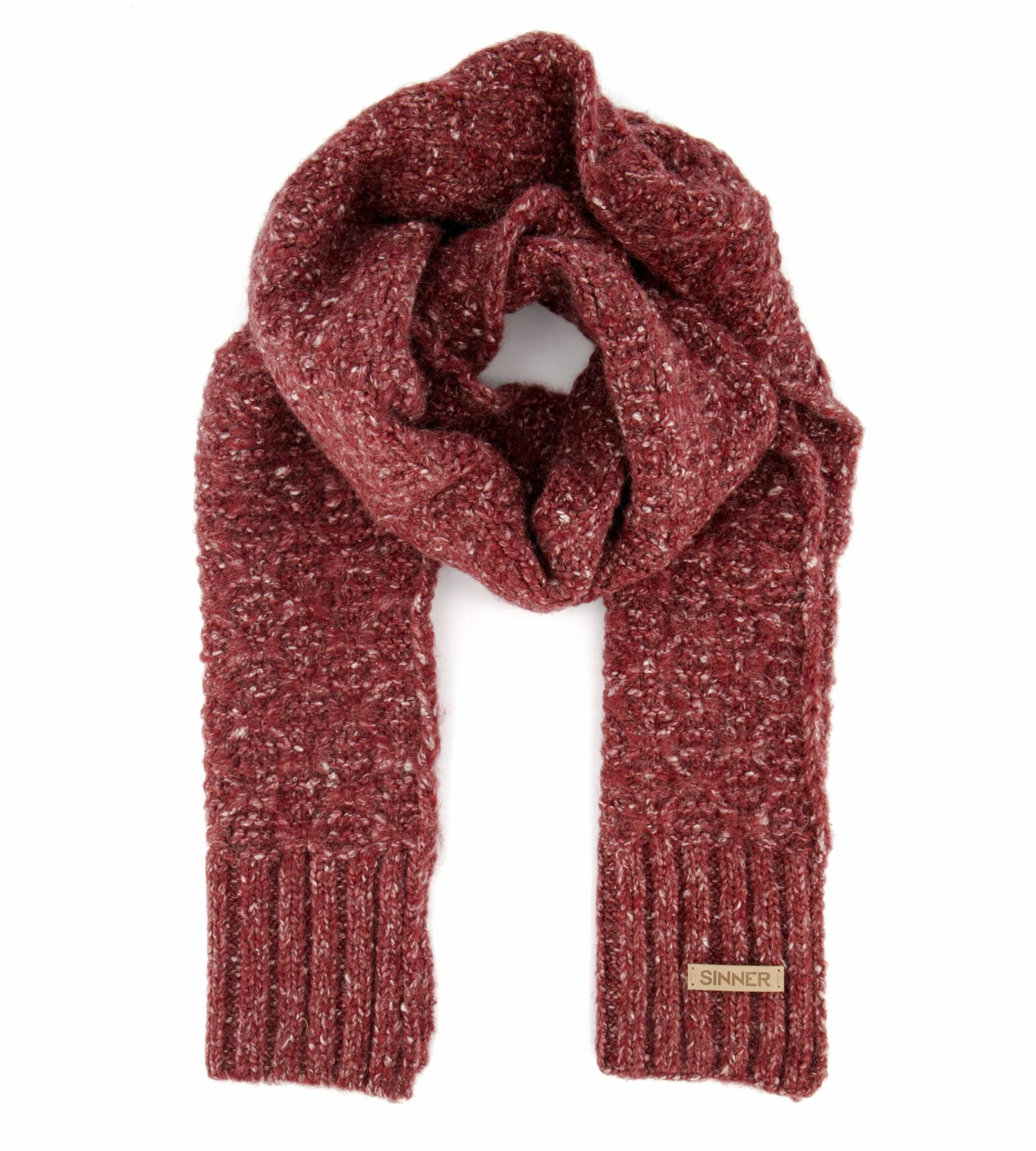 SINNER - Wilmot Scarf - Paars-Multicolour 3 SINNER - Wilmot Scarf - Paars-Multicolour