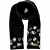 SINNER - Onsen Scarf - Black/Black/White -Ski And Snow Gear 061720 999 1 1
