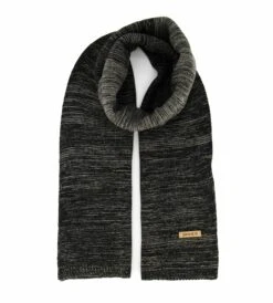 SINNER - Brighton Scarf - Black/Black/White