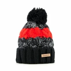SINNER - Jackson Beanie - Zwart-Multicolour
