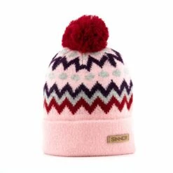 SINNER - Missoula Beanie - Roze-Multicolour