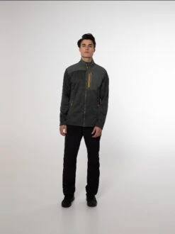 PROTEST - Hammeren Full Zip Hoody - Blauw-Multicolour -Ski And Snow Gear 3710512 672 modelfront x 0004