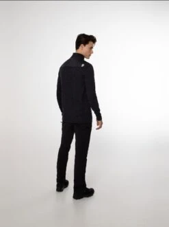 PROTEST - Karaoke Full Zip Top - Zwart-Multicolour -Ski And Snow Gear 3710612 290 modelback x 0002