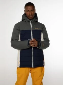 PROTEST - Fishburns Snowjacket - Zwart-Multicolour -Ski And Snow Gear 6711312 938 front x 0001