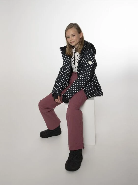 PROTEST - Dotssy Jr Snowjacket - Zwart-Multicolour 12 PROTEST - Dotssy Jr Snowjacket - Zwart-Multicolour - Afbeelding 10