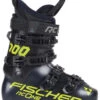 FISCHER - Rc One 100 X - Zwart-Geel -Ski And Snow Gear 9002972536151