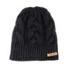 SINNER - Cable Beanie - Black/Black/White -Ski And Snow Gear SIWE 321 10 1