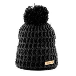 SINNER - Nordic Ii Beanie - Black/Black/White