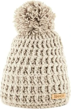 SINNER - Nordic Ii Beanie - Wit