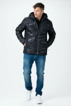 FALCON - Santiago - Zwart-Multicolour -Ski And Snow Gear santiago black camouflage 3