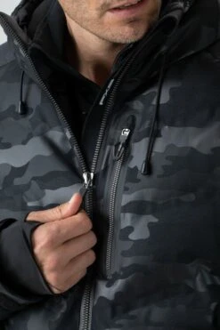 FALCON - Santiago - Zwart-Multicolour -Ski And Snow Gear santiago black camouflage 5