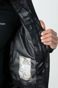 FALCON - Santiago - Zwart-Multicolour -Ski And Snow Gear santiago black camouflage 7