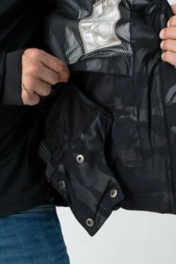 FALCON - Santiago - Zwart-Multicolour -Ski And Snow Gear santiago black camouflage 8